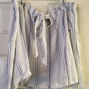 Charlotte Russe New off the shoulder top